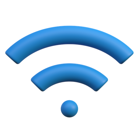 Wifi Signal  3D Icon