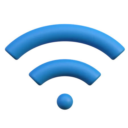 Wifi Signal  3D Icon