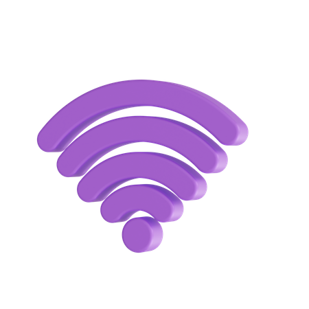 Wifi Signal  3D Icon