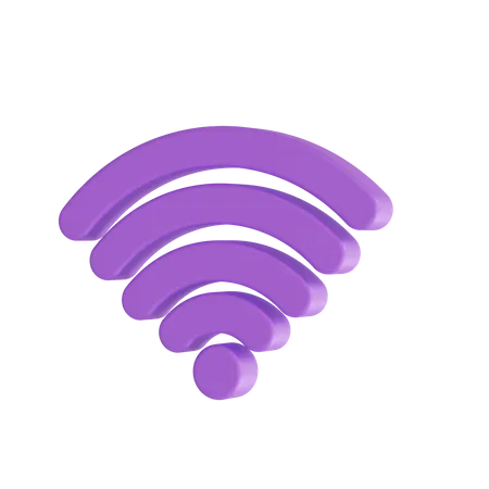 Wifi Signal  3D Icon