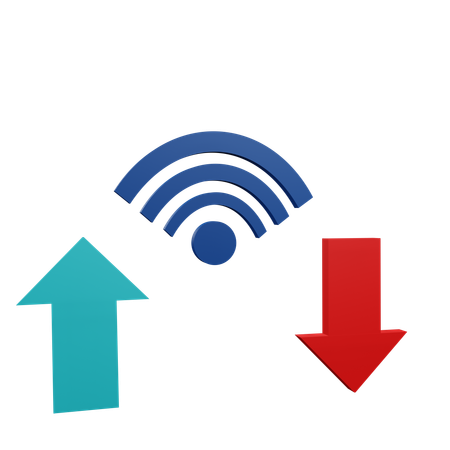 Wifi Signal  3D Icon