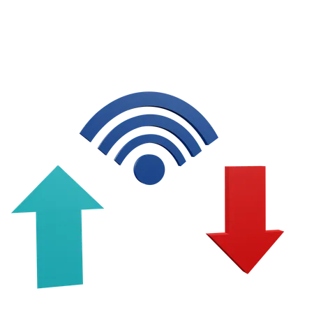 Wifi Signal  3D Icon