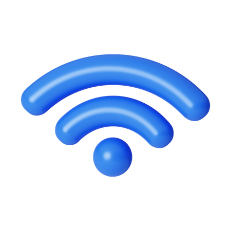 Wifi Signal  3D Icon