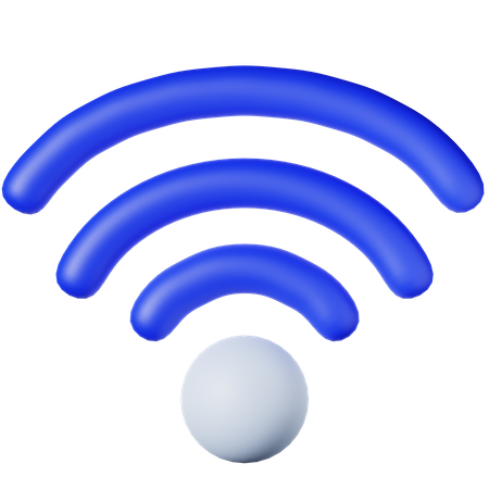 Wifi Signal  3D Icon