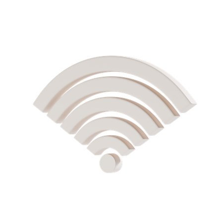 Wifi Signal  3D Icon