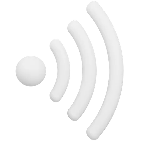 Wifi Signal  3D Icon