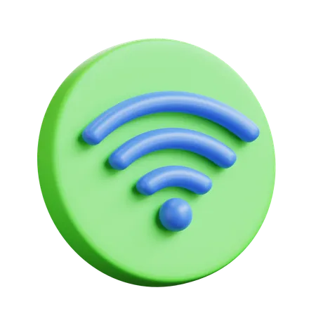 Wifi Spots  3D Icon
