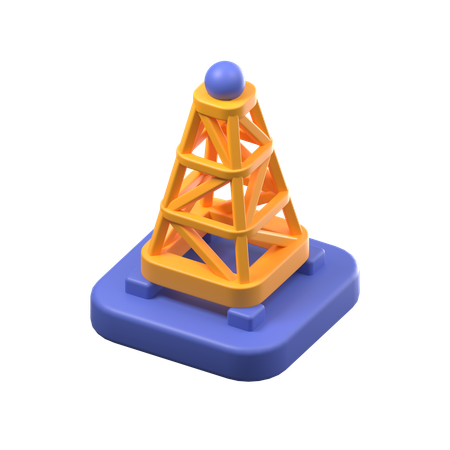 Wifi Tower  3D Icon