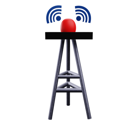 Wifi Tower  3D Icon