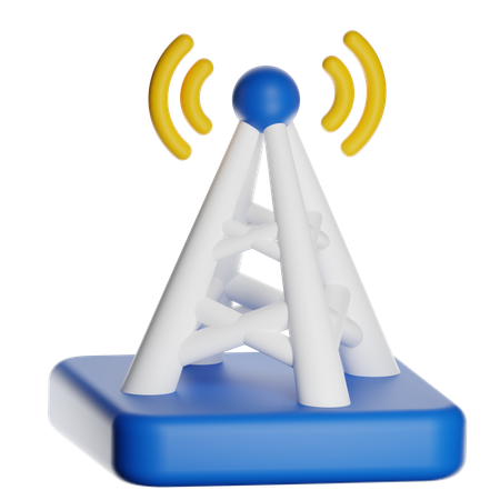 Wifi Tower  3D Icon
