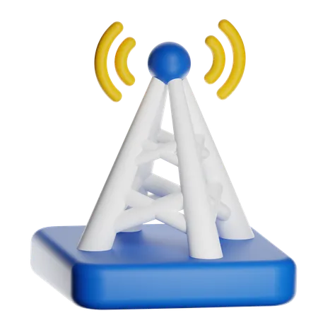 Wifi Tower  3D Icon