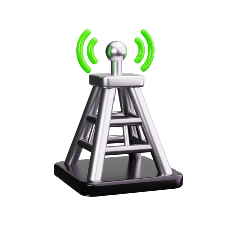 Wifi Tower  3D Icon