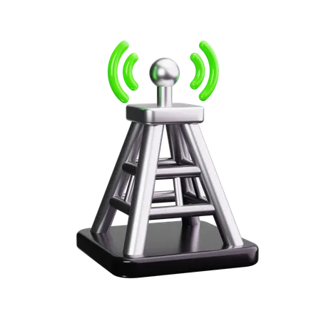 Wifi Tower  3D Icon