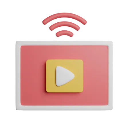 Wifi Tv  3D Icon