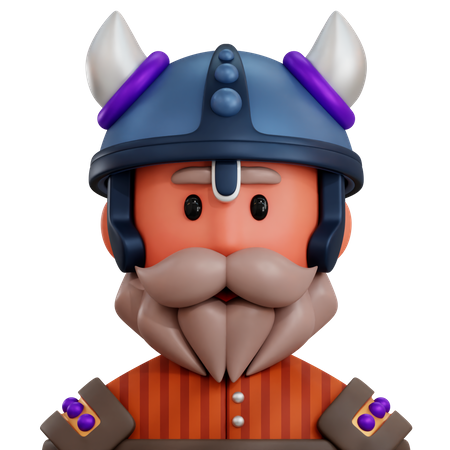 Wikinger  3D Icon