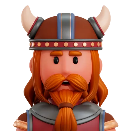 Wikinger  3D Icon