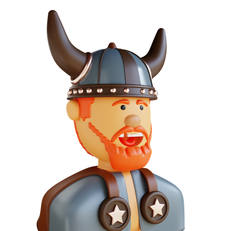 Wikinger  3D Icon