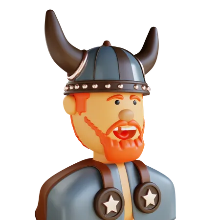 Wikinger  3D Icon