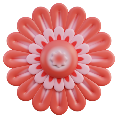 野生の花  3D Icon