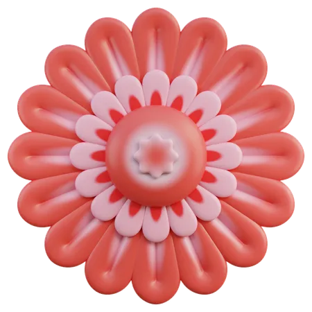 野生の花  3D Icon