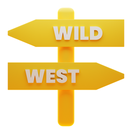 Wild West  3D Icon