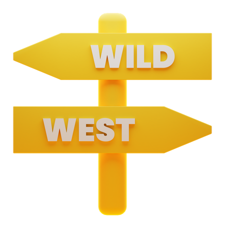 Wild West  3D Icon