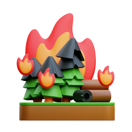 Wildfire  3D Icon