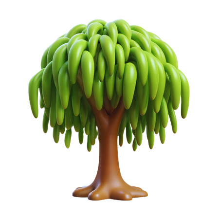 Willow Tree  3D Icon