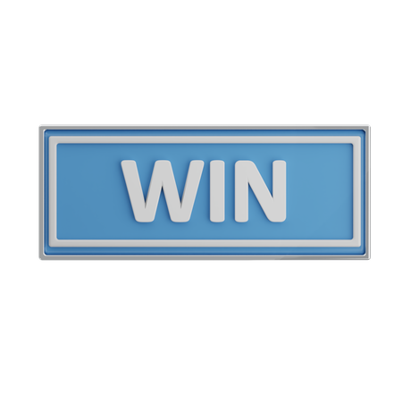 Win  3D Icon