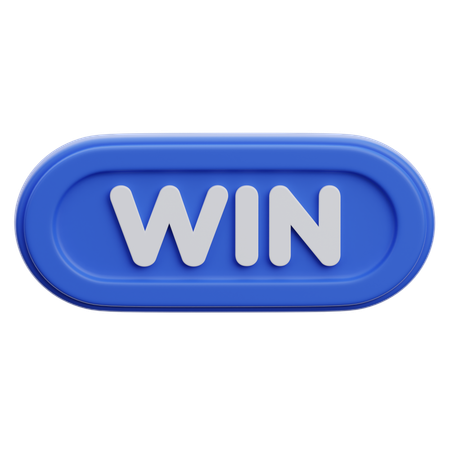 Win Button  3D Icon