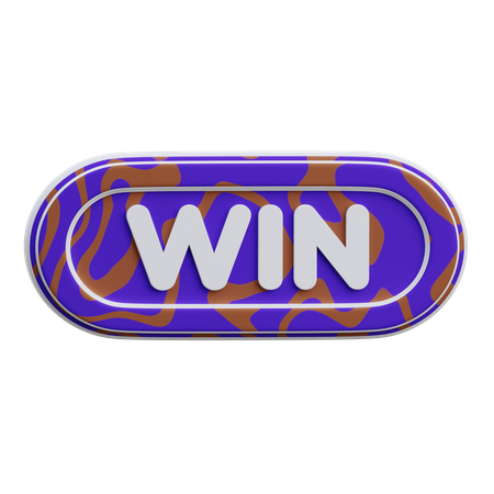 Win Button  3D Icon