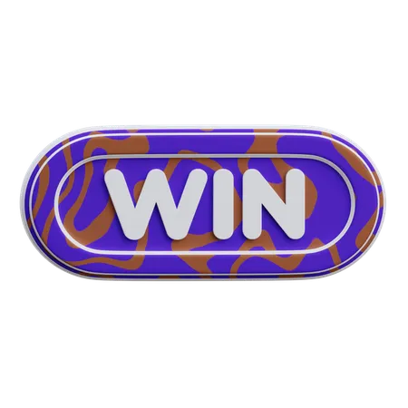 Win Button  3D Icon