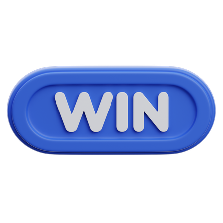 Win Button  3D Icon