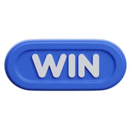 Win Button  3D Icon