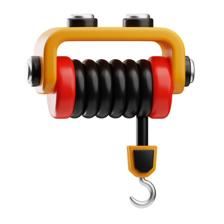 Winch  3D Icon