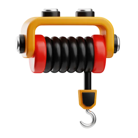 Winch  3D Icon