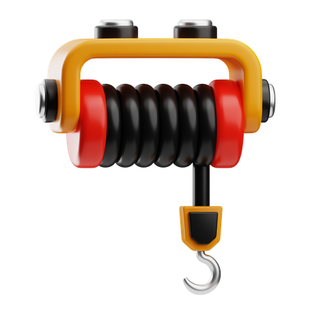 Winch  3D Icon