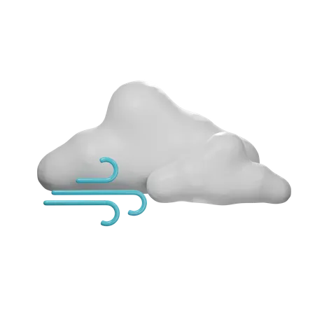 Wind  3D Icon