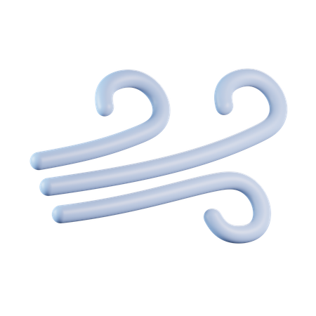 Wind  3D Icon