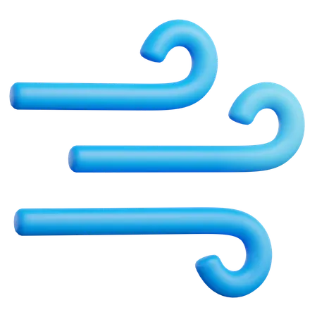Wind  3D Icon