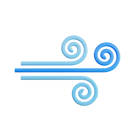 Wind  3D Icon