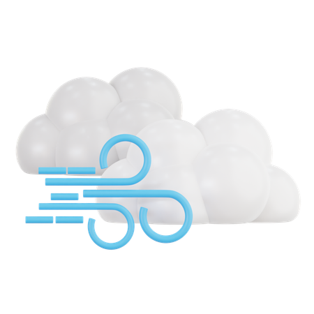 風  3D Icon