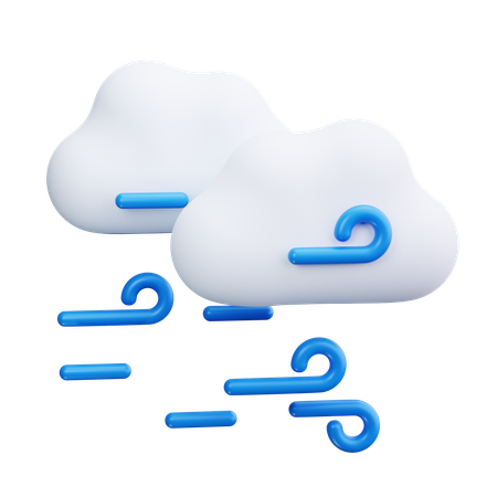 Wind Brise  3D Icon