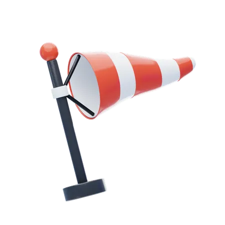 Wind Direction  3D Icon
