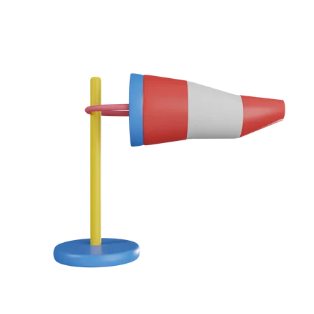 Wind Direction  3D Icon