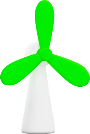 풍력 에너지  3D Icon
