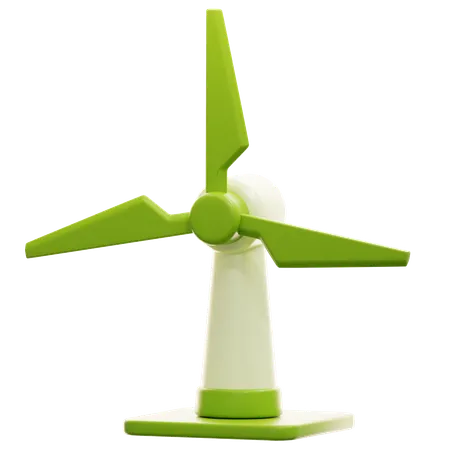 Wind energy  3D Icon