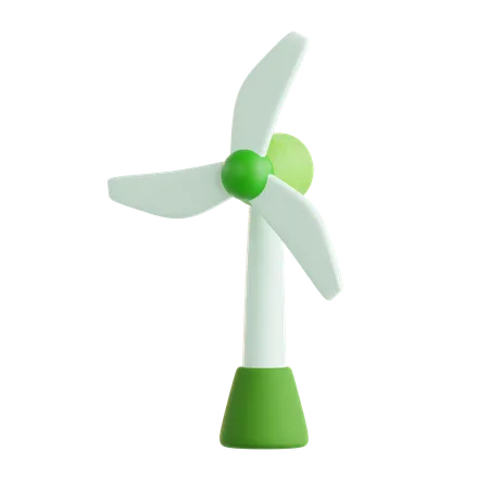 Wind energy  3D Icon