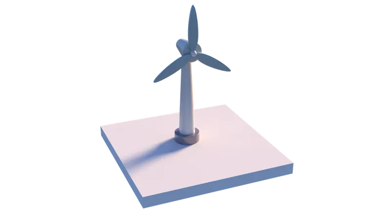 Wind Fan  3D Icon