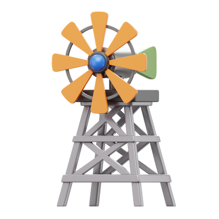 Wind Gauge  3D Icon